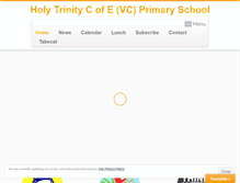 Tablet Screenshot of holytrinityhalstead.com